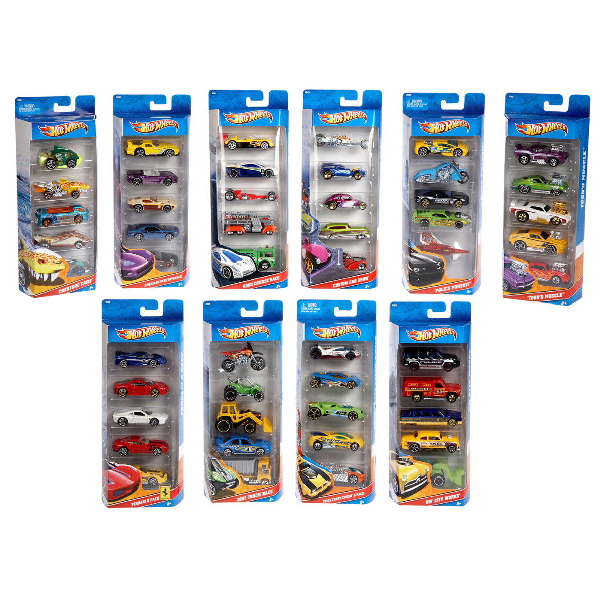 Hot Wheels | Vehícles 5 Pack