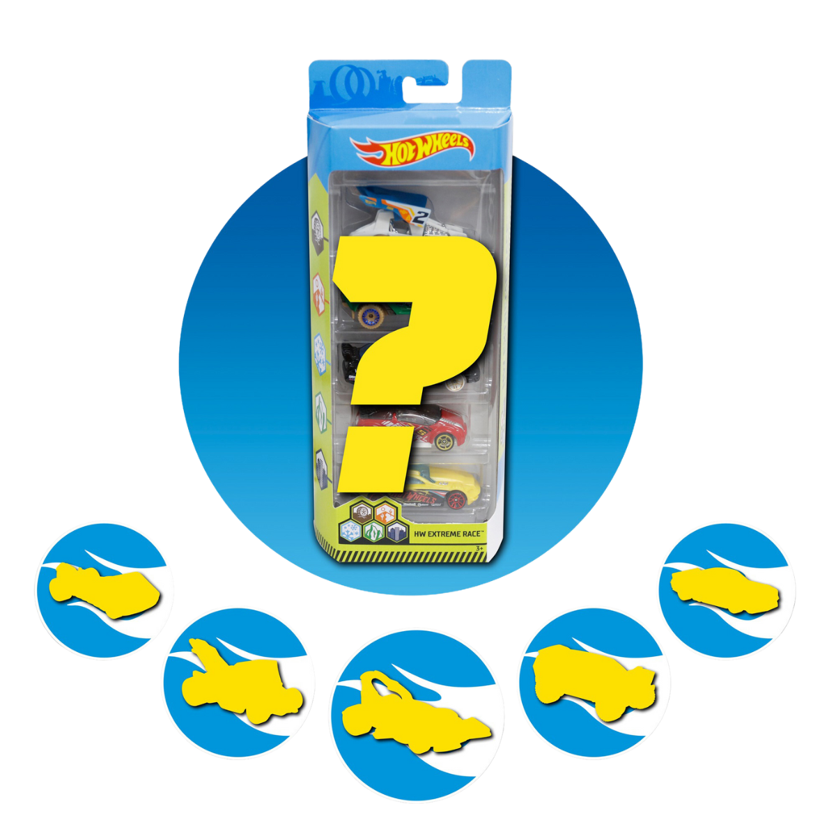 Hot Wheels | Vehícles 5 Pack