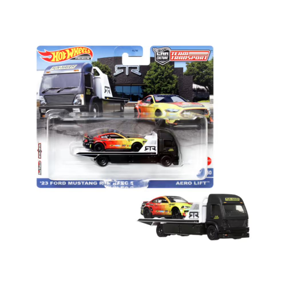 Hot Wheels |  Surtido Vehículos Premium Transporte En Equipo, Coches De Juguete