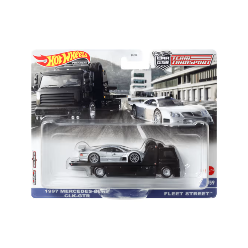 Hot Wheels |  Surtido Vehículos Premium Transporte En Equipo, Coches De Juguete