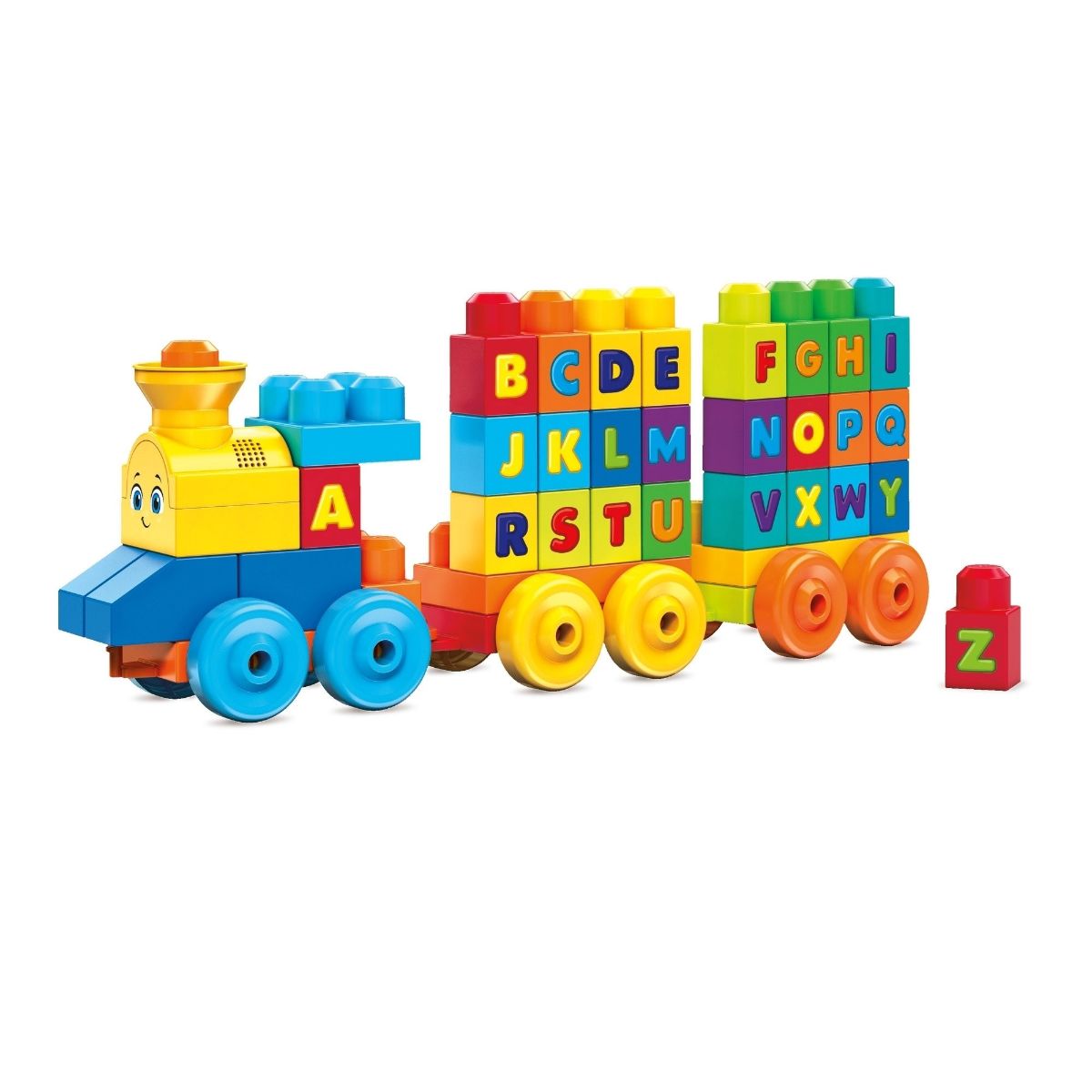 Mega | Juego De Construcción Abc Tren De Aprendizaje
