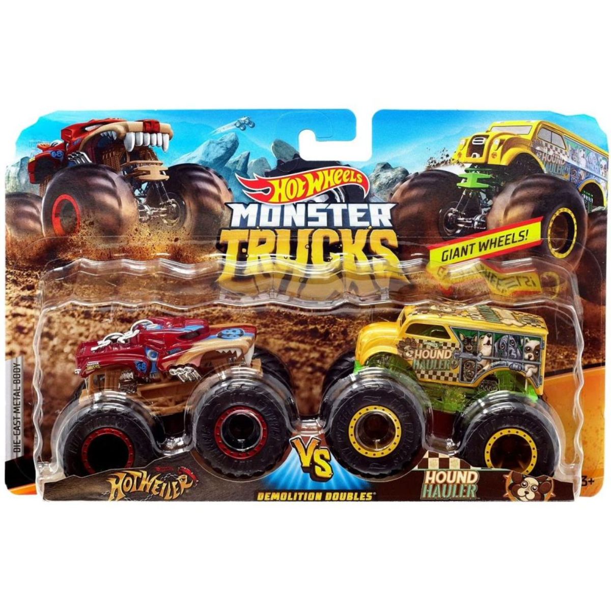 Hot Wheels | Monster Trucks 1:64 2Pack