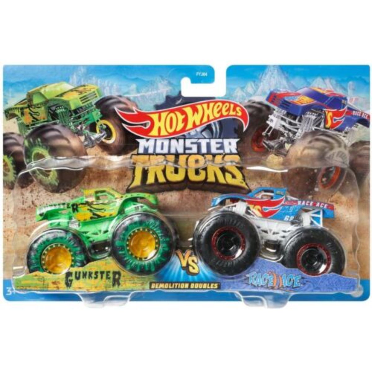 Hot Wheels | Monster Trucks 1:64 2Pack