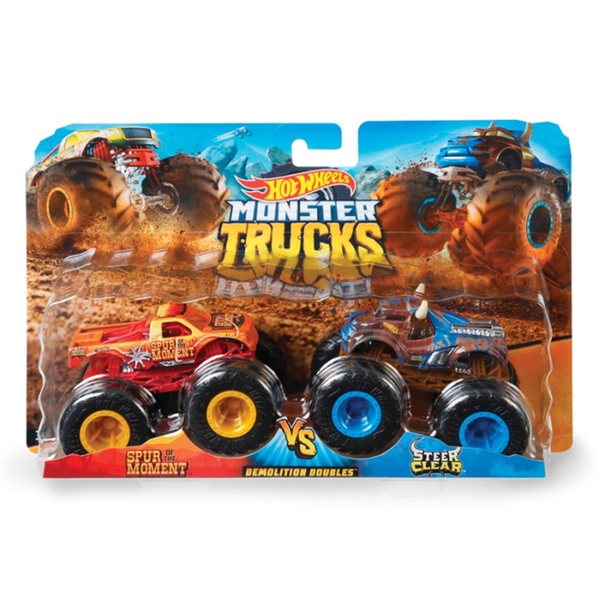 Hot Wheels | Monster Trucks 1:64 2Pack