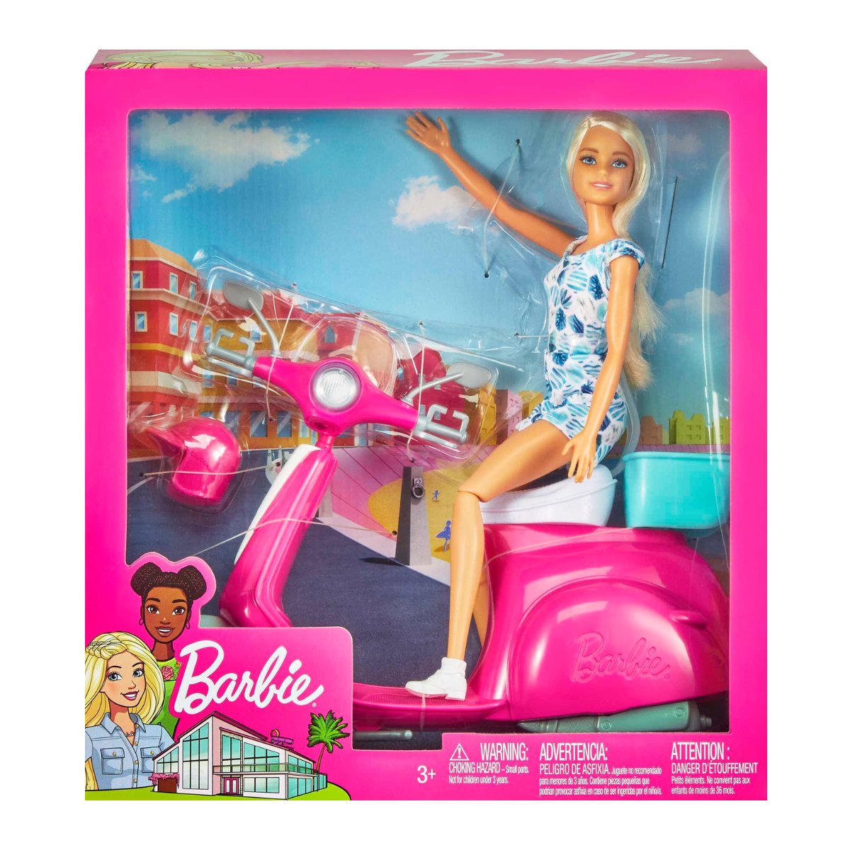 Barbie &amp; Scooter Bike