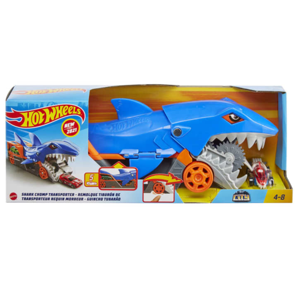 Hot Wheels | Shark Chomp Transport