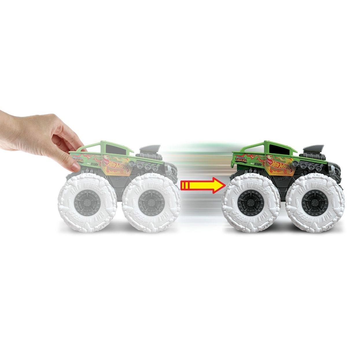 Hot Wheels | Monster Trucks Twisted Tredz 1:43