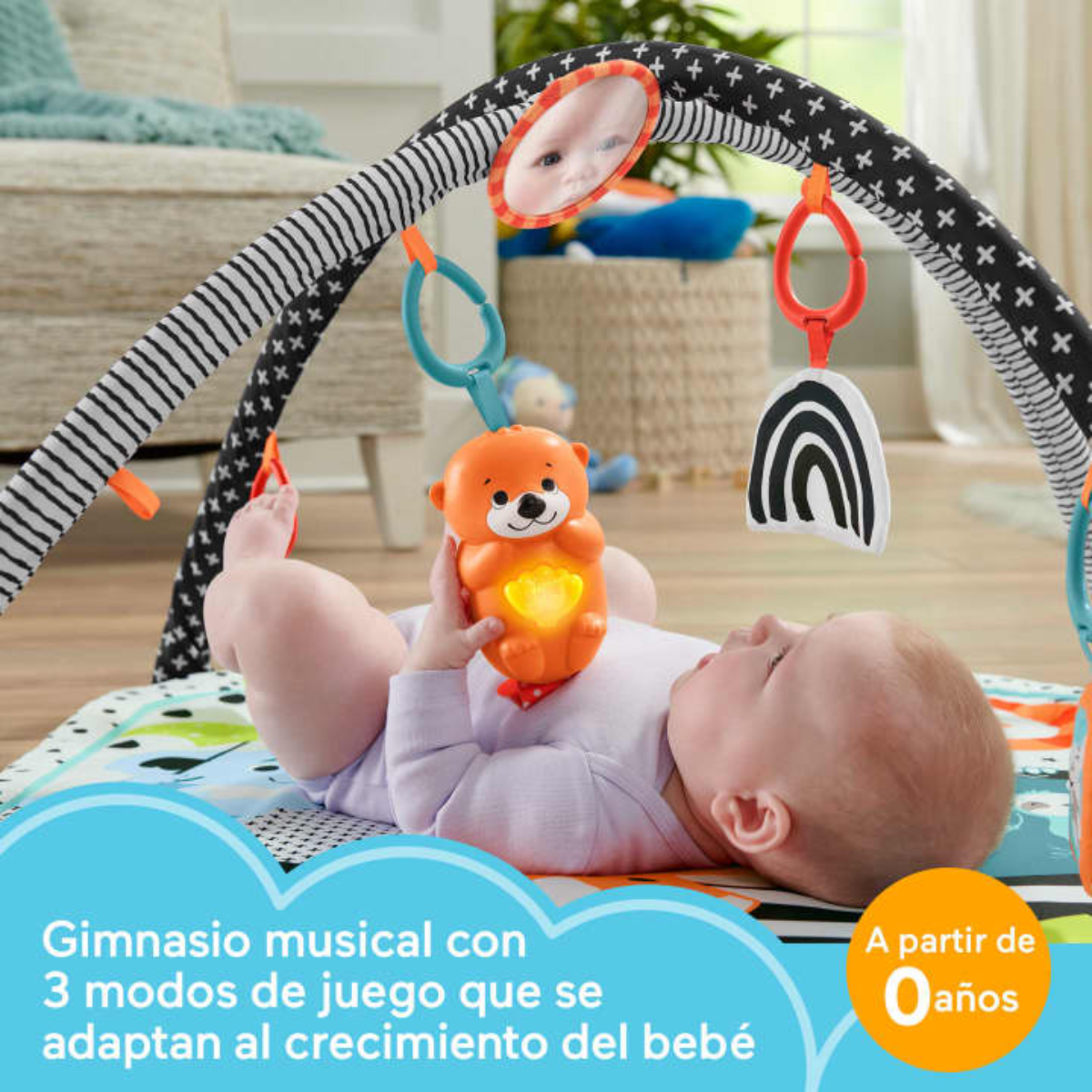 Fisher Price Baby Actividades Musicales 3 en 1 Felix Online
