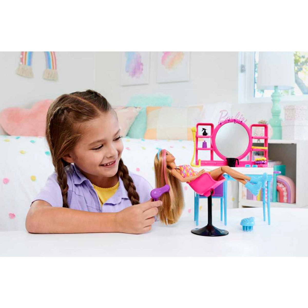 Doll &amp; Hair Salon Playset