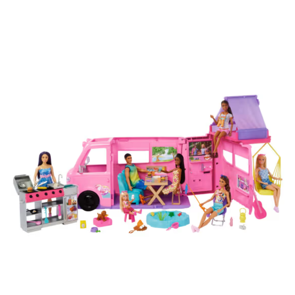 Barbie | Caravana Dream Camper Conjunto de juego de vehículo