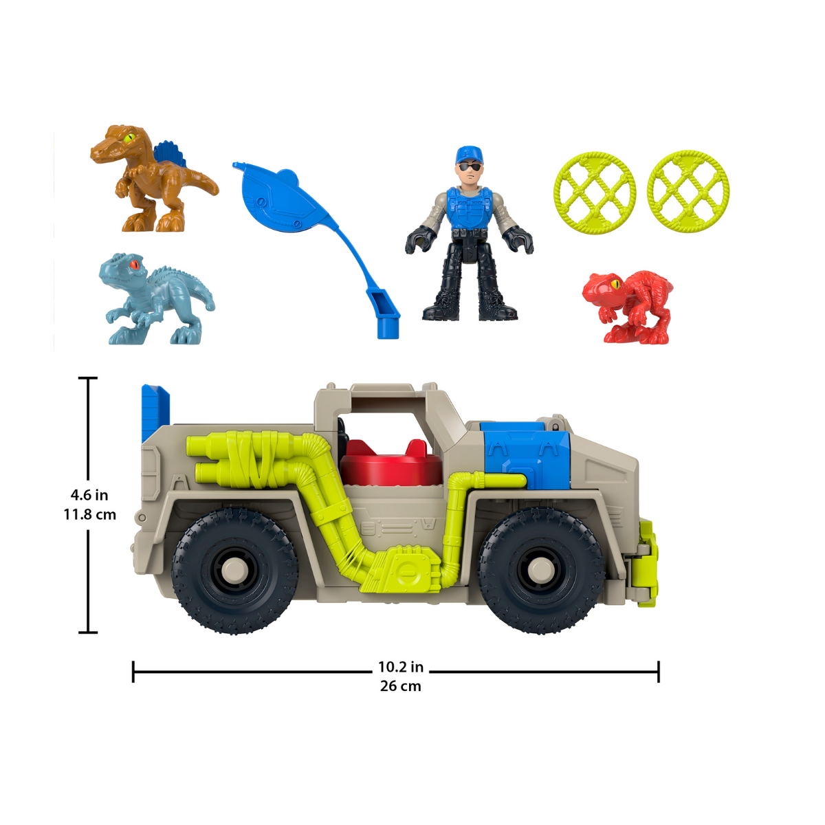 Imaginext Jurassic World Rastreadora De Dinosaurios