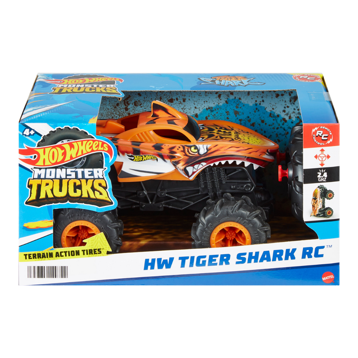 Hot Wheels Monster Trucks Roarin Wreckers Bone Shaker