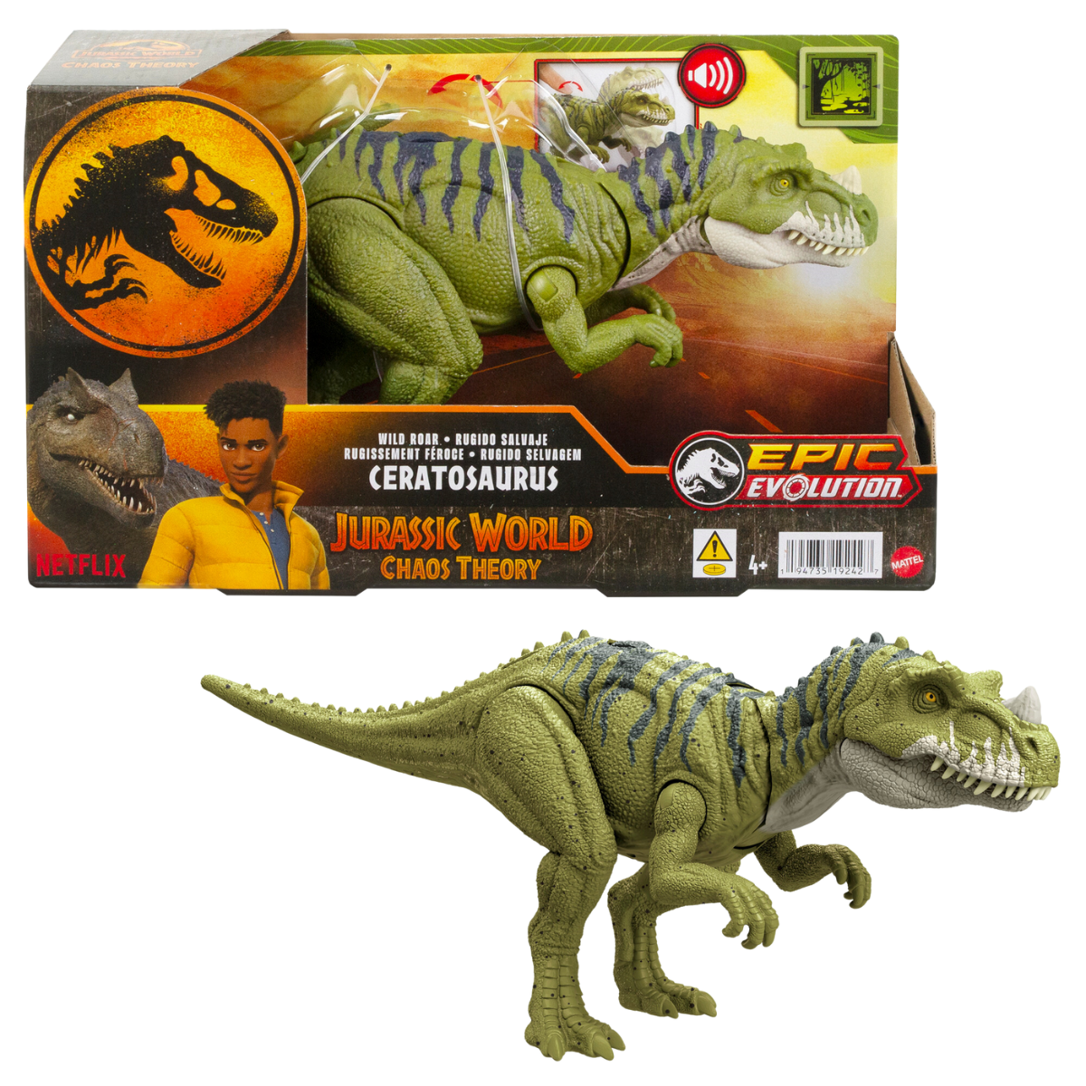 Jurassic World Rugido Ceratosaurus