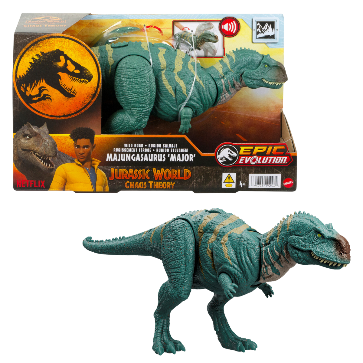 Jurassic World Rugido Majungasaurus