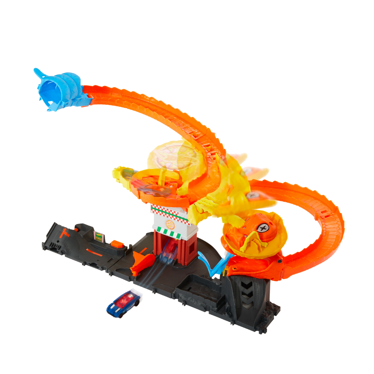 Hot Wheels | Pista Ataque de Cobra vs Pizzería