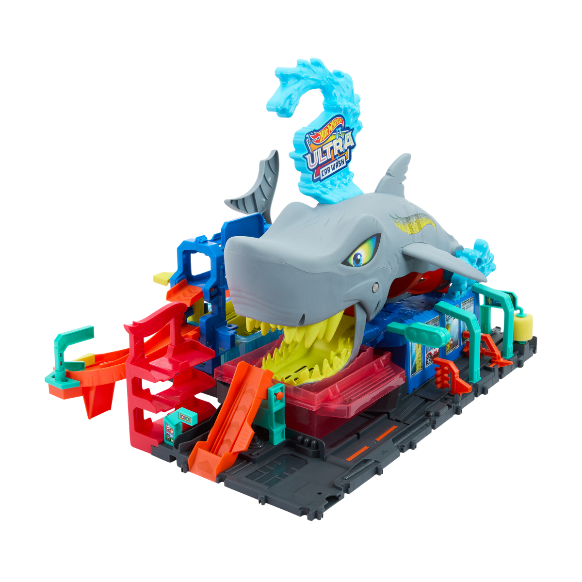 Hot Wheels | Lavado de Autos Mega Tiburón