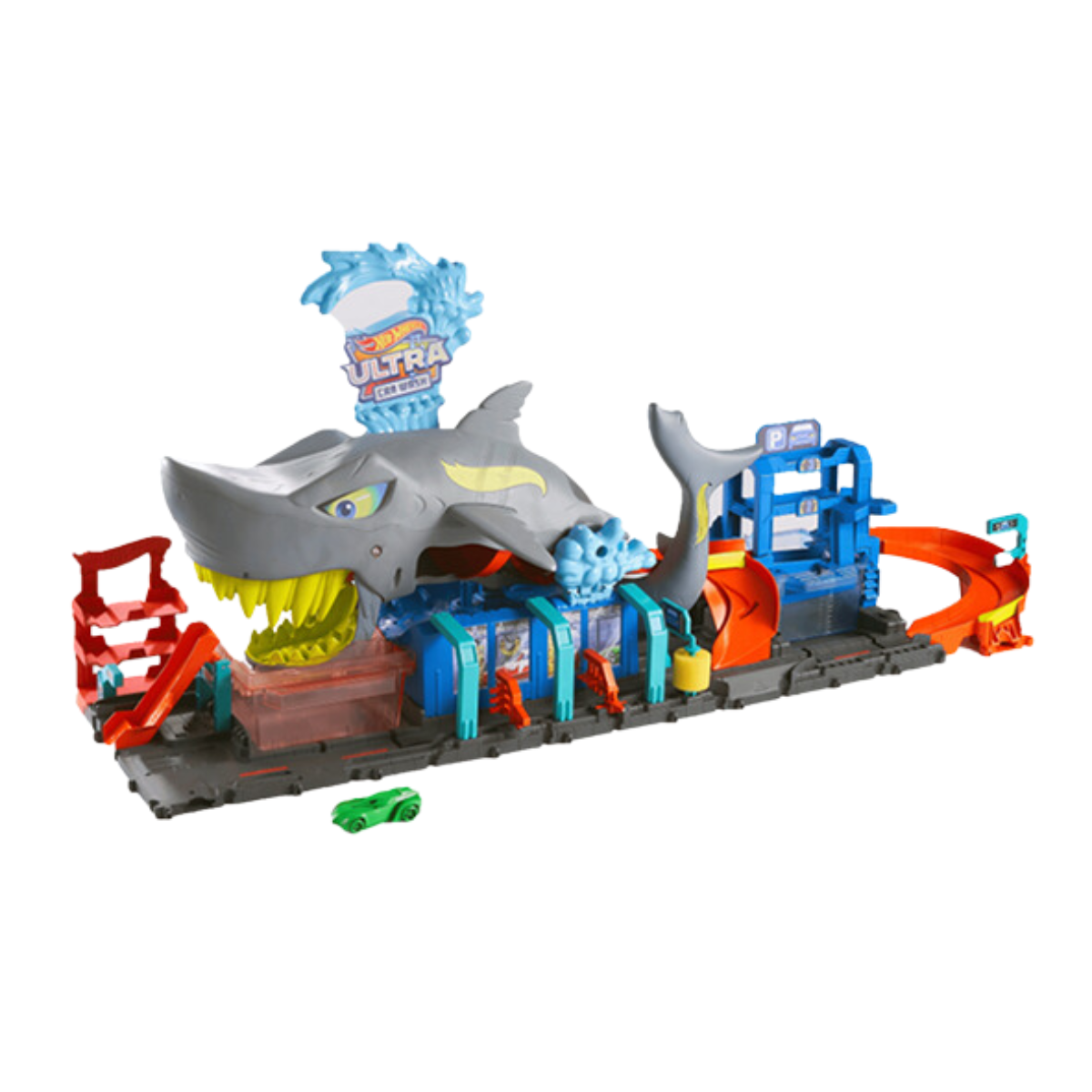 Hot Wheels | Lavado de Autos Mega Tiburón