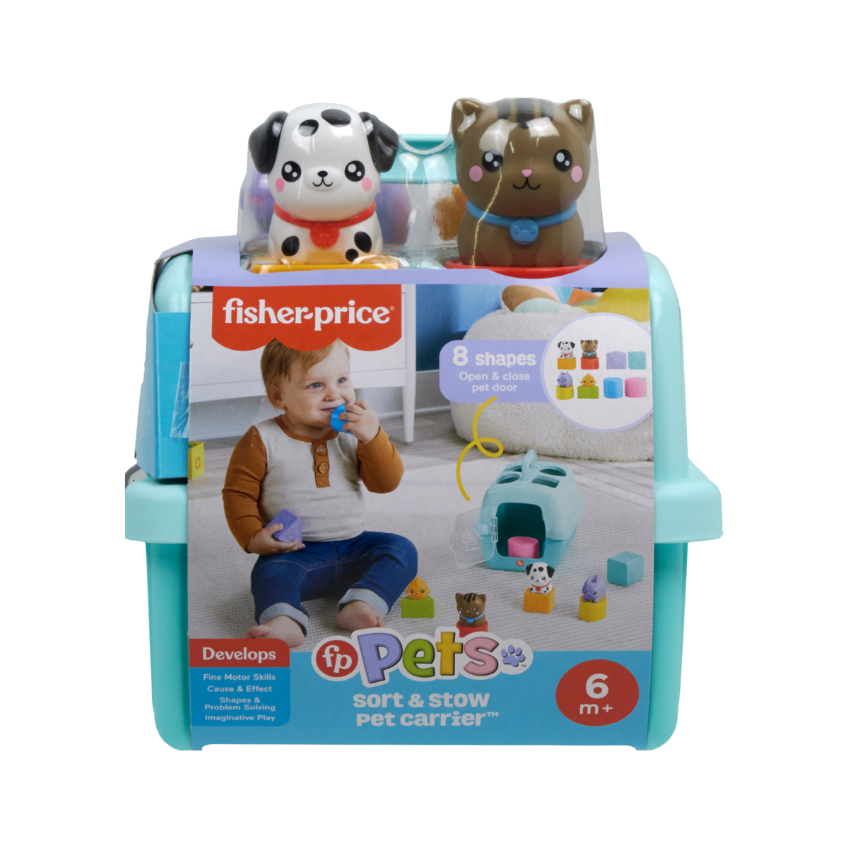 Juguete para Bebés Mis Bloques de Mascotas