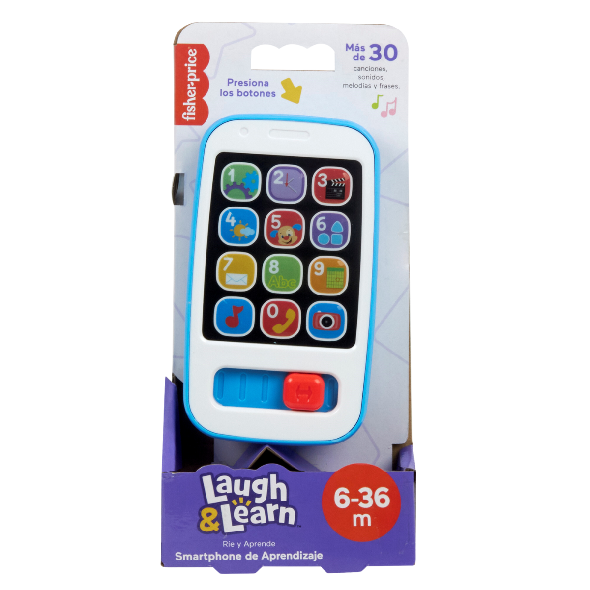 Fisher-Price Smartphone De Aprendizaje Azul