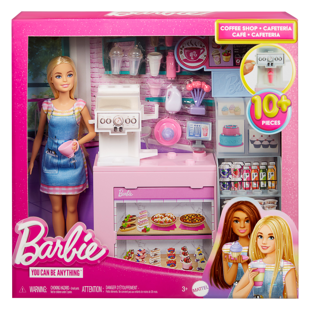 Barbie Set Diversión en la Cafetería