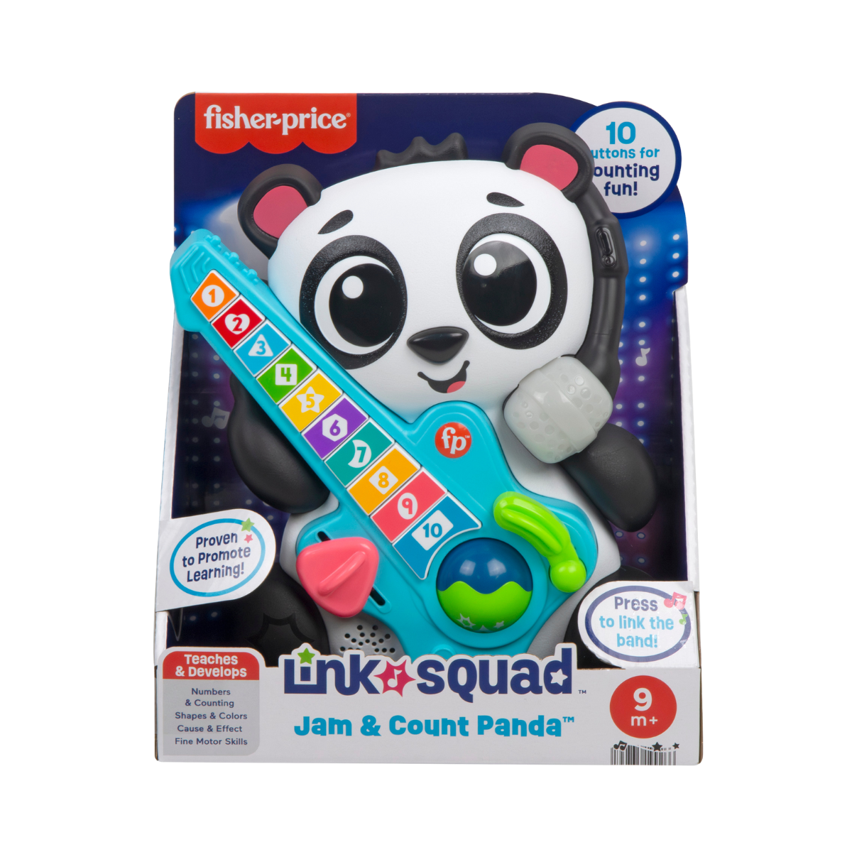 Fisher Price | Escuadrón Musical Panda Contemos Juntos