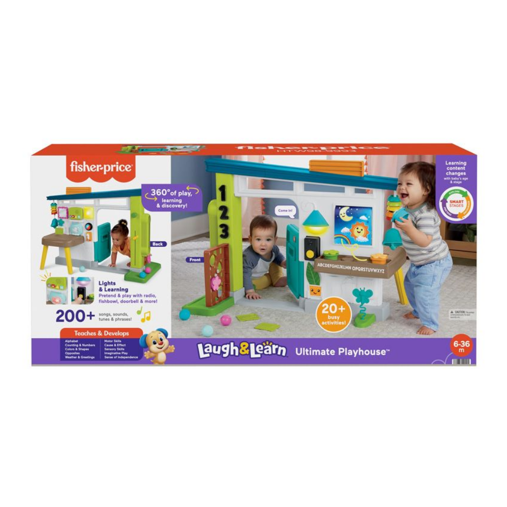 Mattel Fisher Price | Casa Interactiva Educativa Deluxe