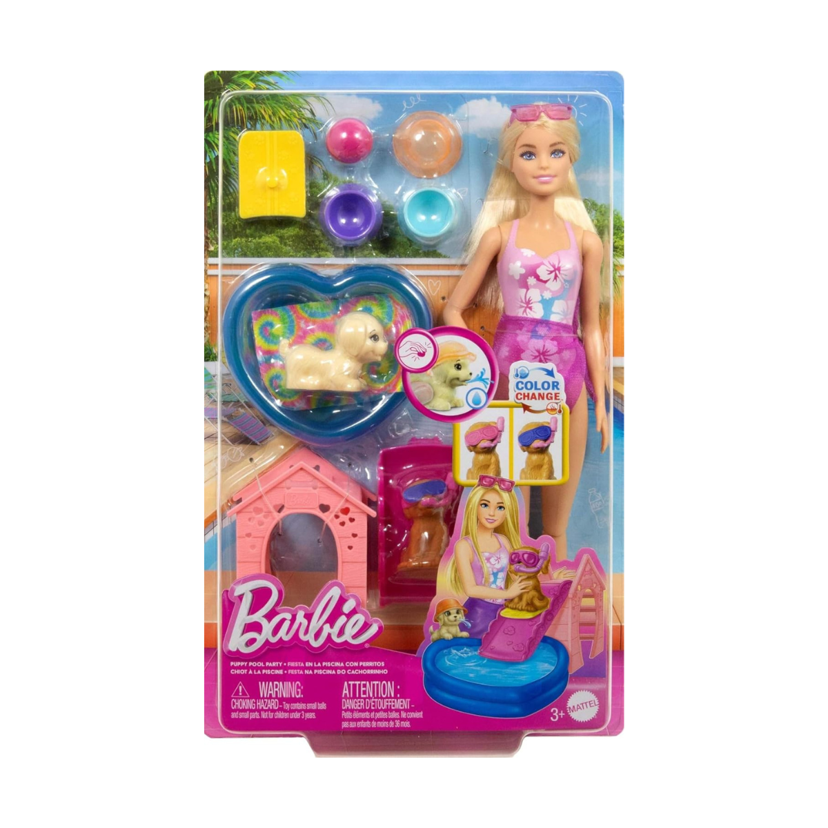 Barbie | Fiesta Cachorros Piscina