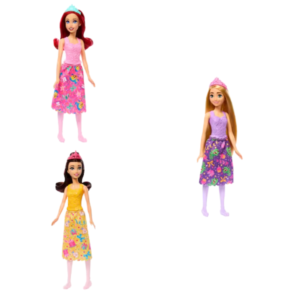 Disney Princesa Muñeca Vestido de Fiesta Sorpresa