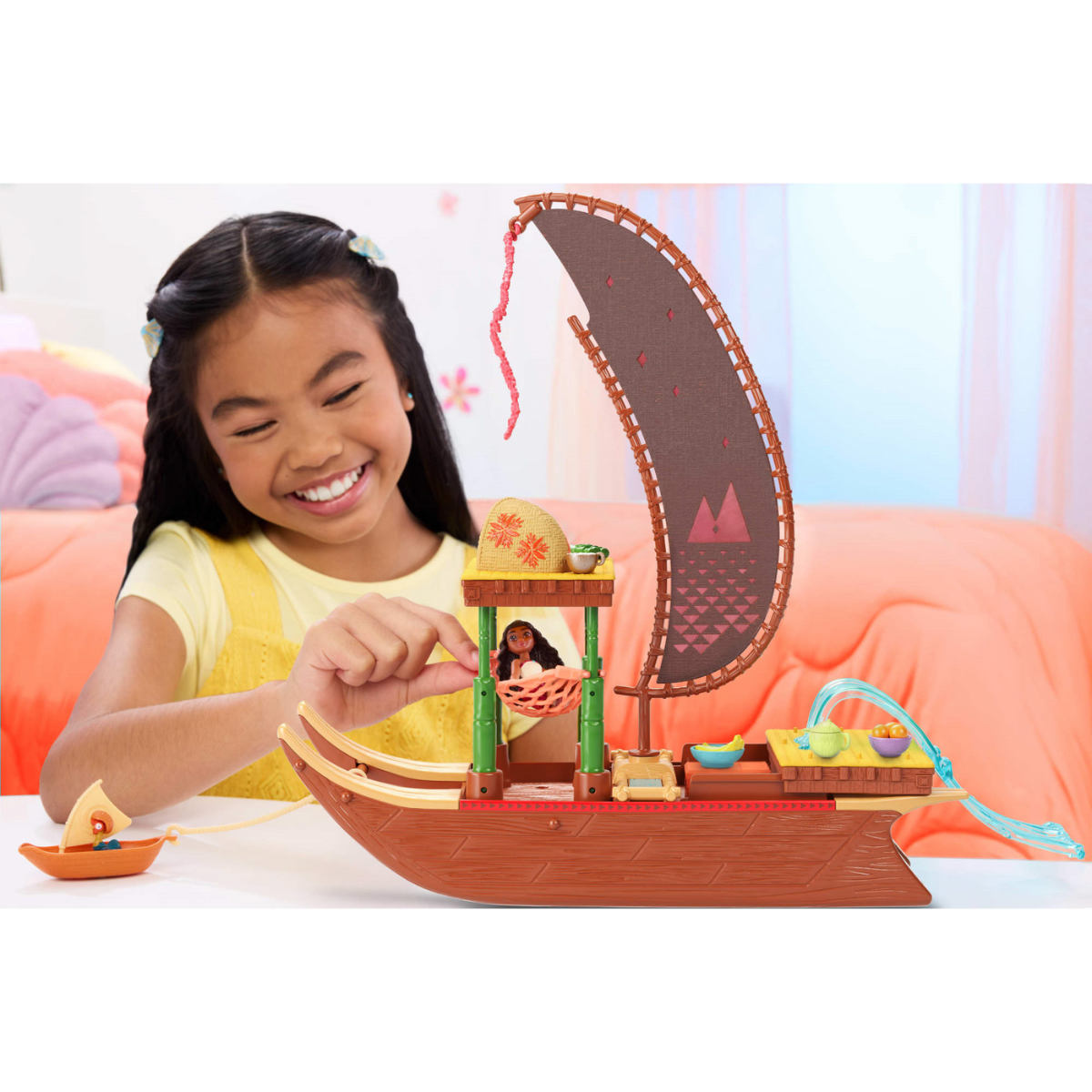 Moana 2 Set Canoa de Aventuras