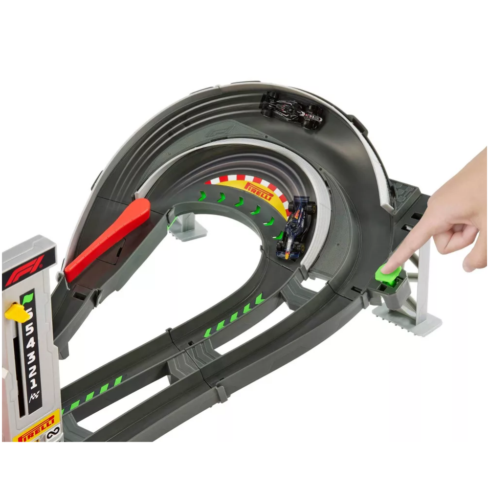 Hot Wheels | Race Fórmula 1 Circuito de Gran Premio 3pk a escala 1:64 coches de juguete