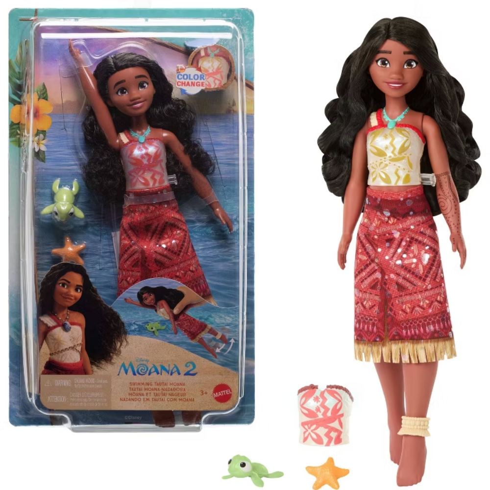 Disney Princesa |  Muñeca de Moda Tautai Moana nadadora