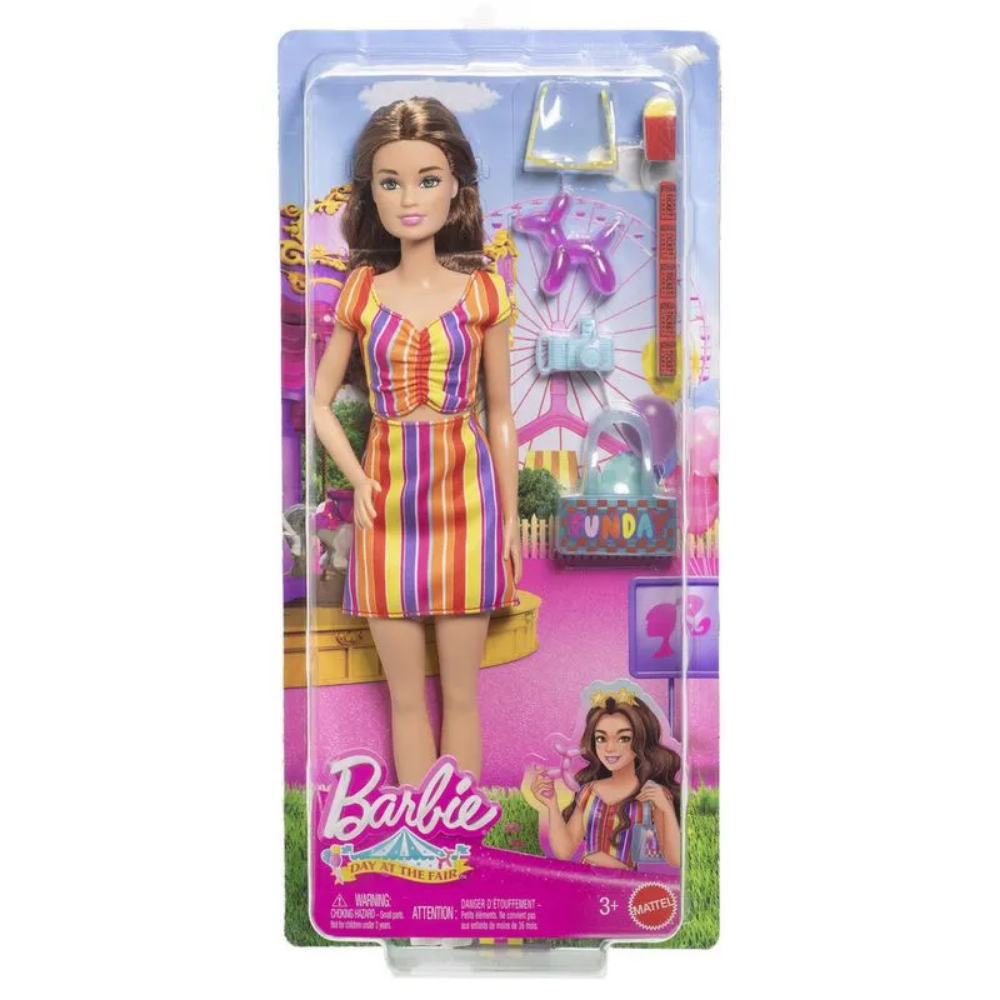 Barbie | Muñeca Con Accesorios Carnaval