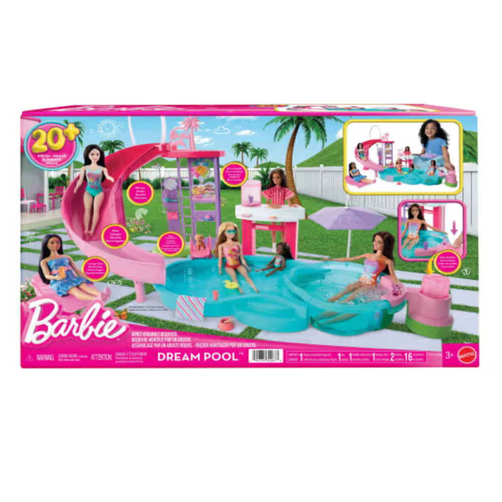 Barbie | Set de Juego Piscina de los Sueños
