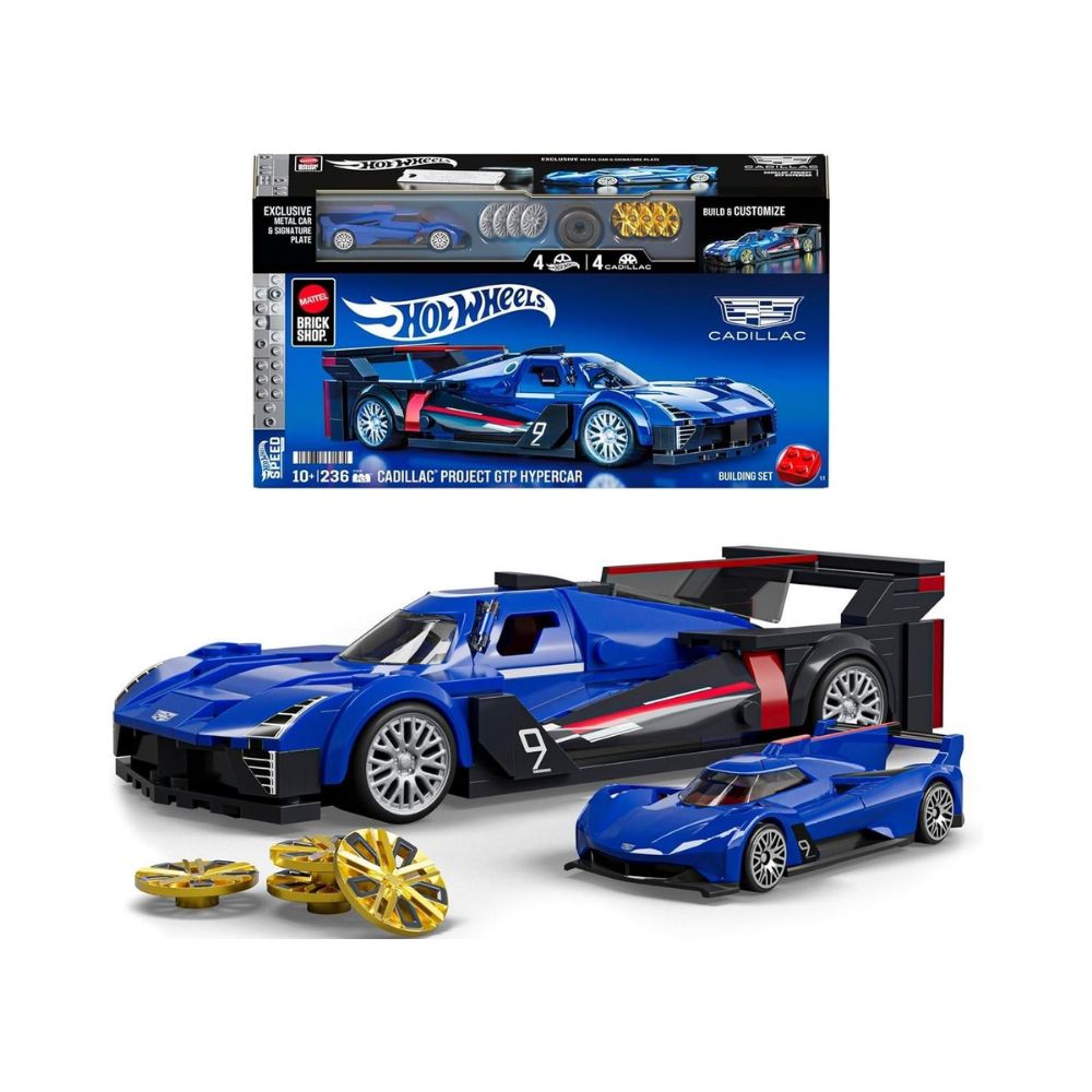 Hot Wheels | Cadillac Project GTP Hypercar , 236 piezas
