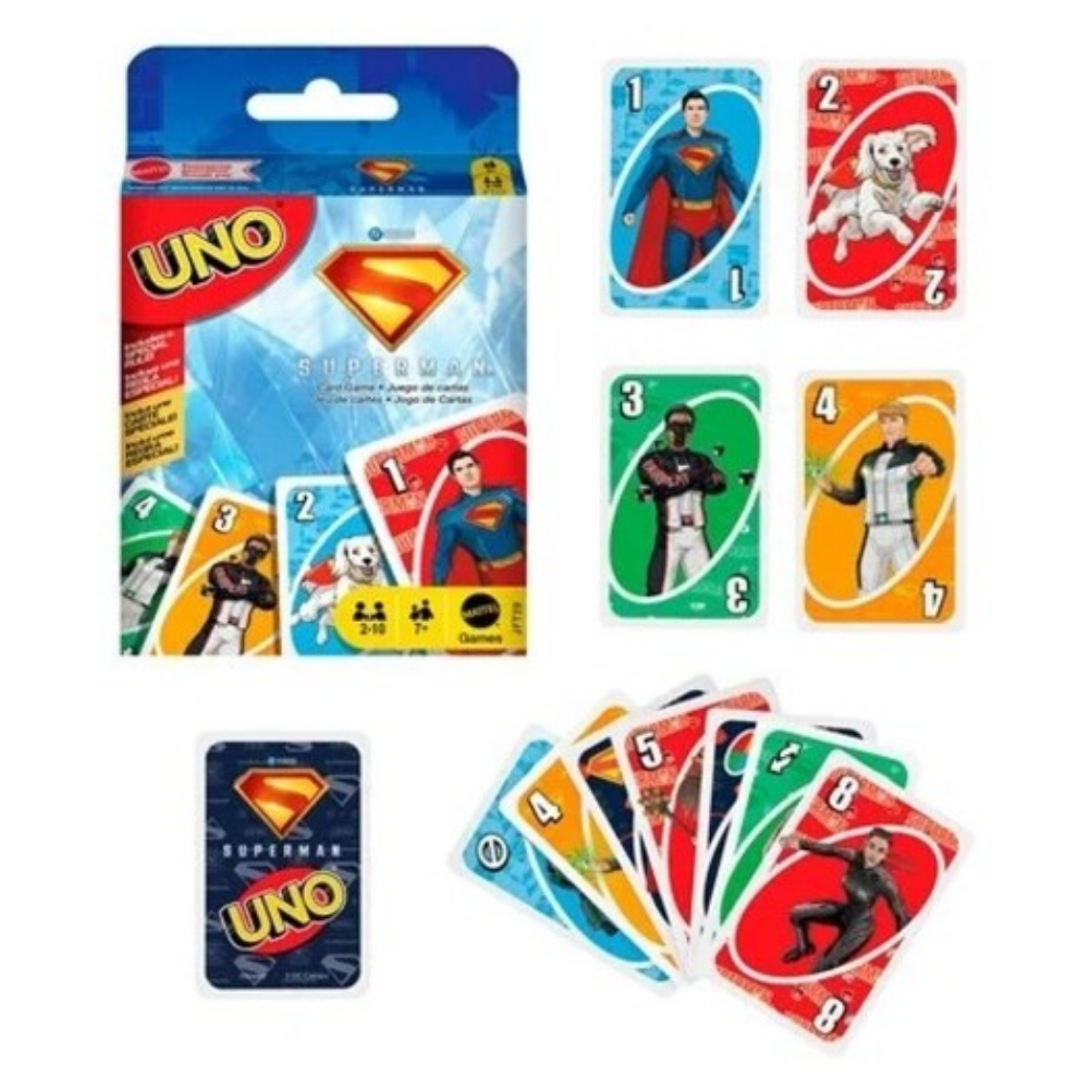 Mattel Gmes | Superman - Juego de Cartas Edición Especial