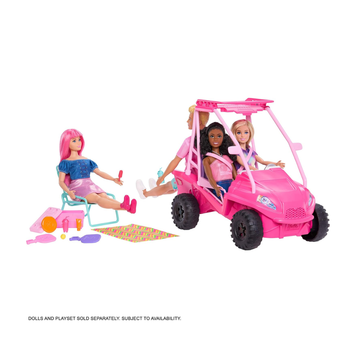 Barbie | Detective Barbie Misterio en la Playa: Coche Buggy
