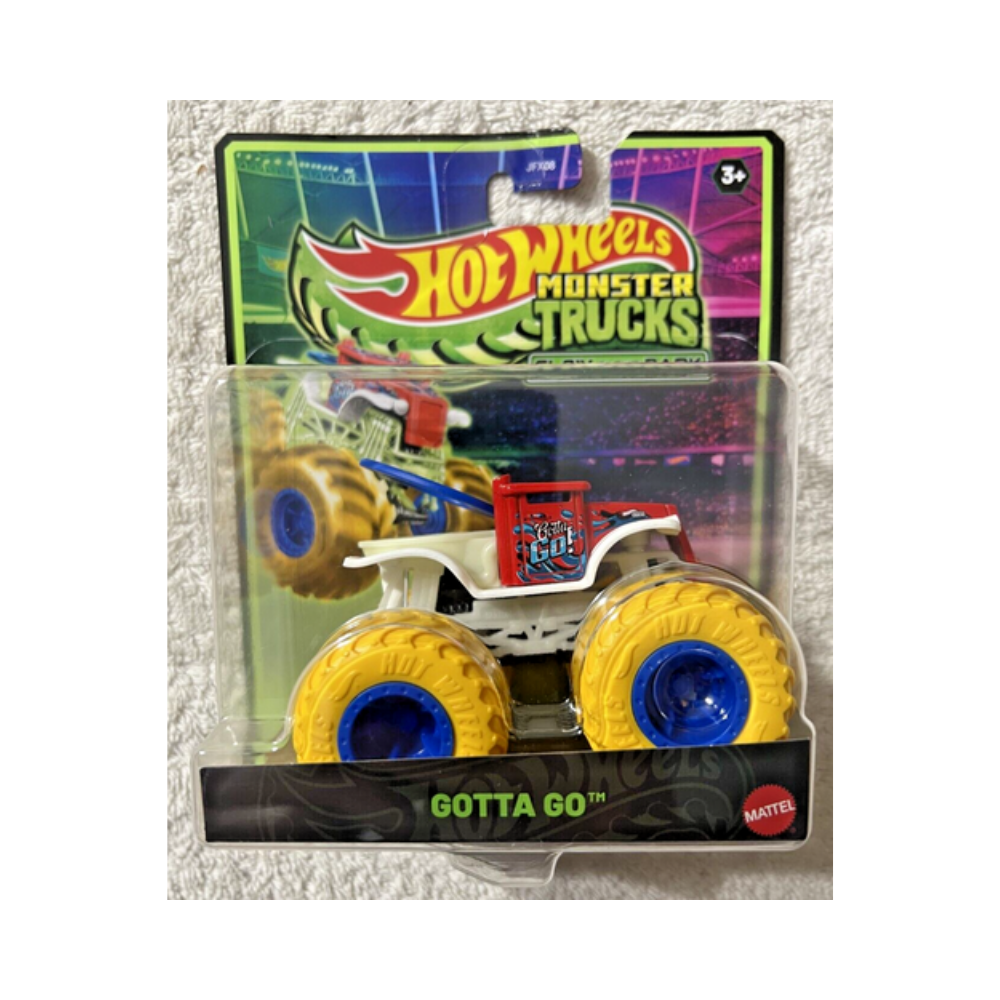 Hot Wheels | Monster Trucks brillan en la oscuridad Escala 1:64 Roger Dodger