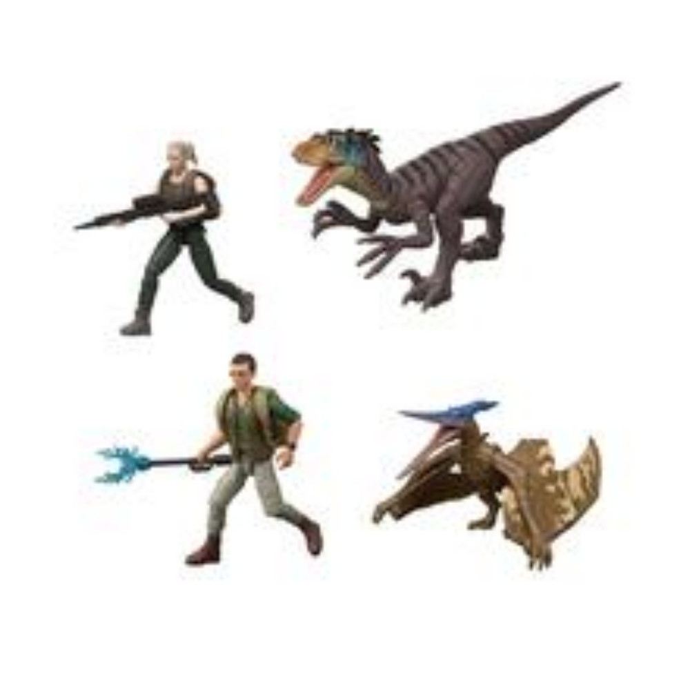 Jurassic World | Saga Human & Dino Pack - Assorted