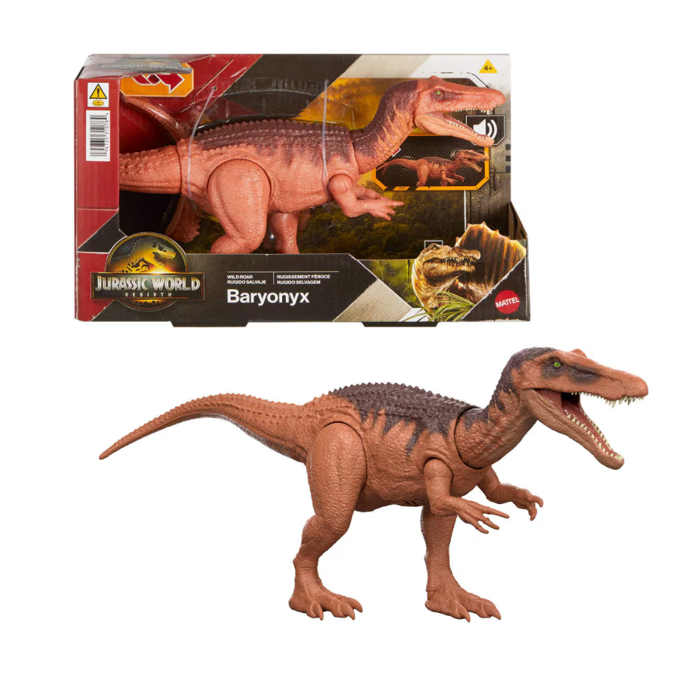Jurassic World | Dinosaurio de Juguete Rebirth Rugido Salvaje
