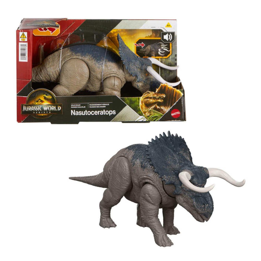 Jurassic World | Dinosaurio de Juguete Rebirth Rugido Salvaje