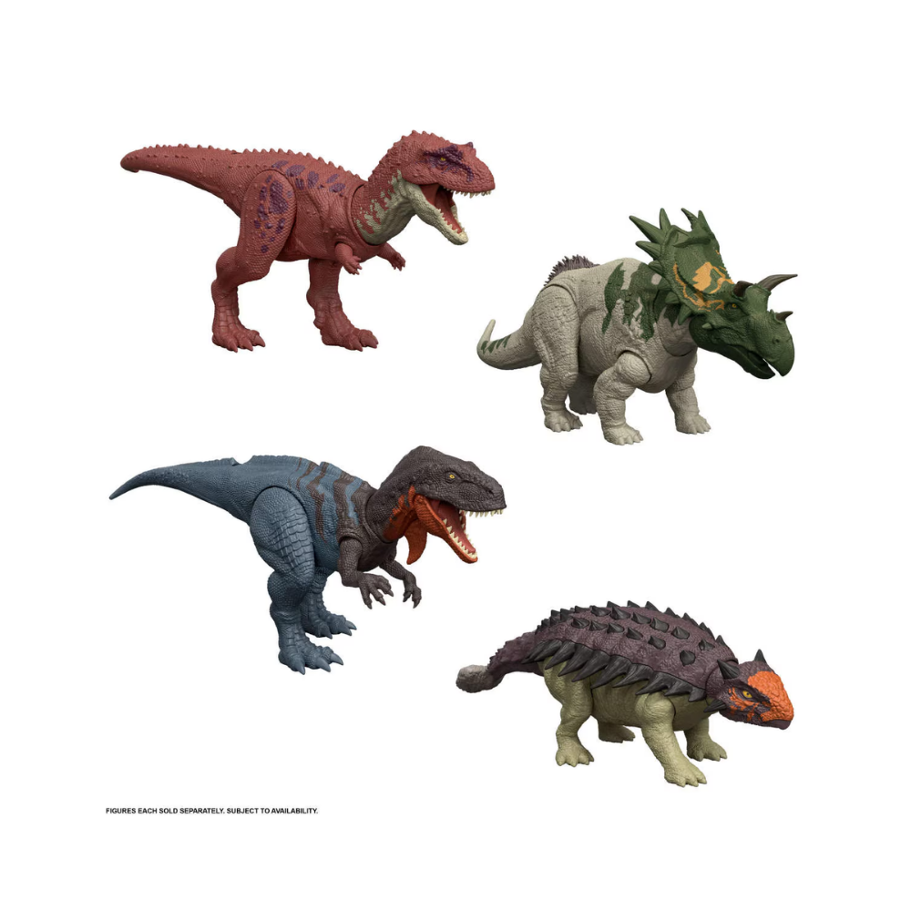 Jurassic World | Dinosaurio de Juguete Rebirth Rugido Salvaje