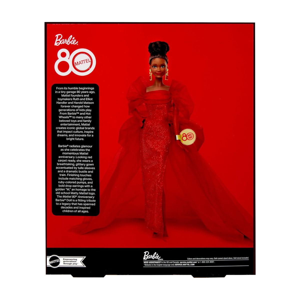 Barbie | Muñeca Mattel 80 anniversario