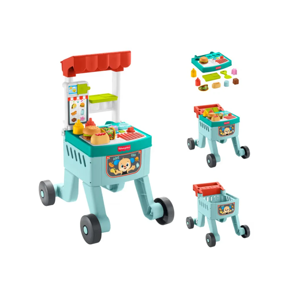 Fisher-Price | Coche snack  Walker 4-en-1