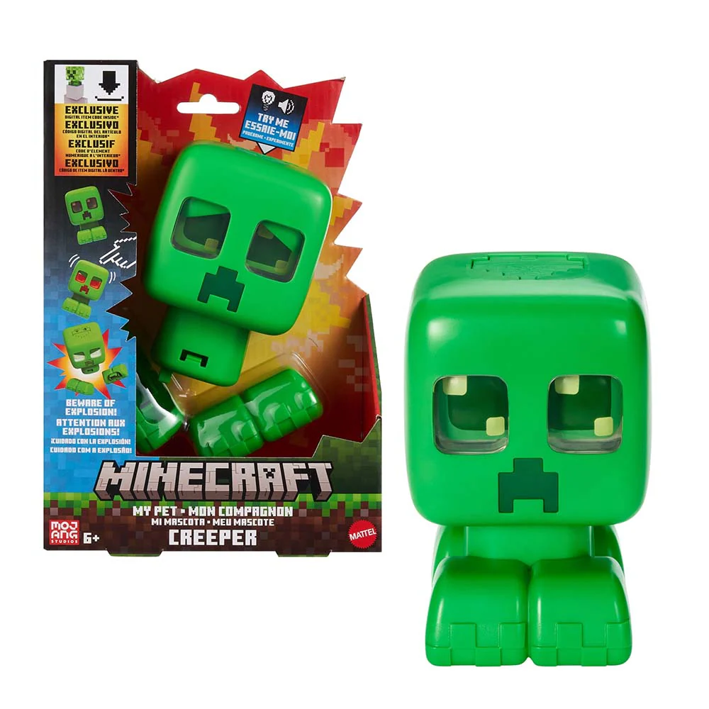 Minecraft | Figura Interactiva de Mi Mascota Creeper