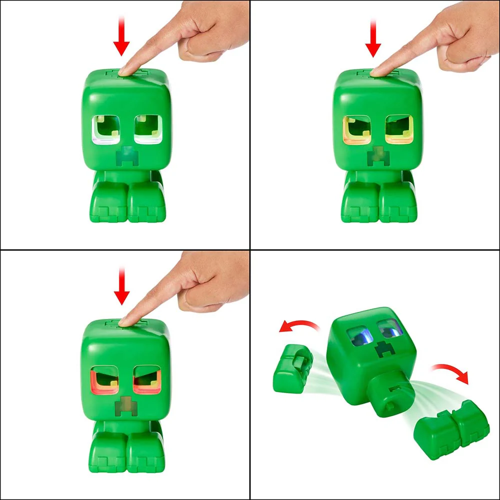 Minecraft | Figura Interactiva de Mi Mascota Creeper