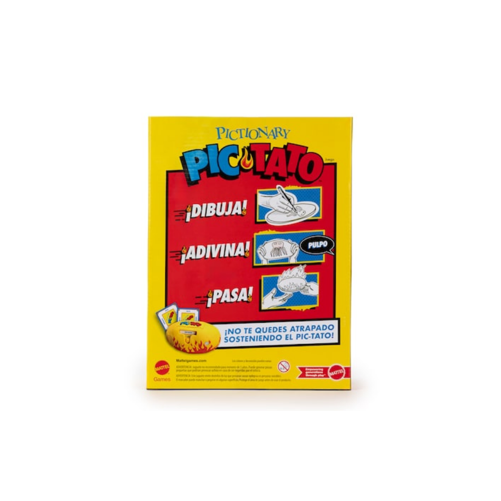 Mattel Games | Juego de Mesa Pictionary Pic-Tato