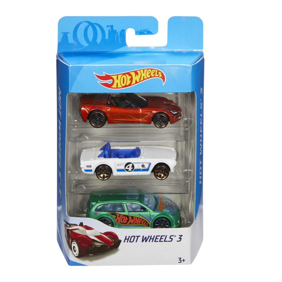 Hot Wheels | Die Cast Paquete de 3 Autos