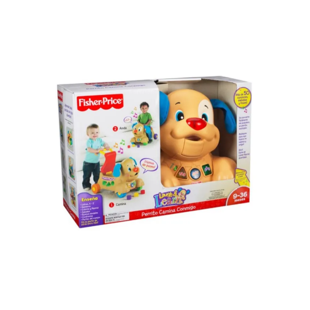 Fisher Price  | Ríe y Aprende Perrito Camina Conmigo
