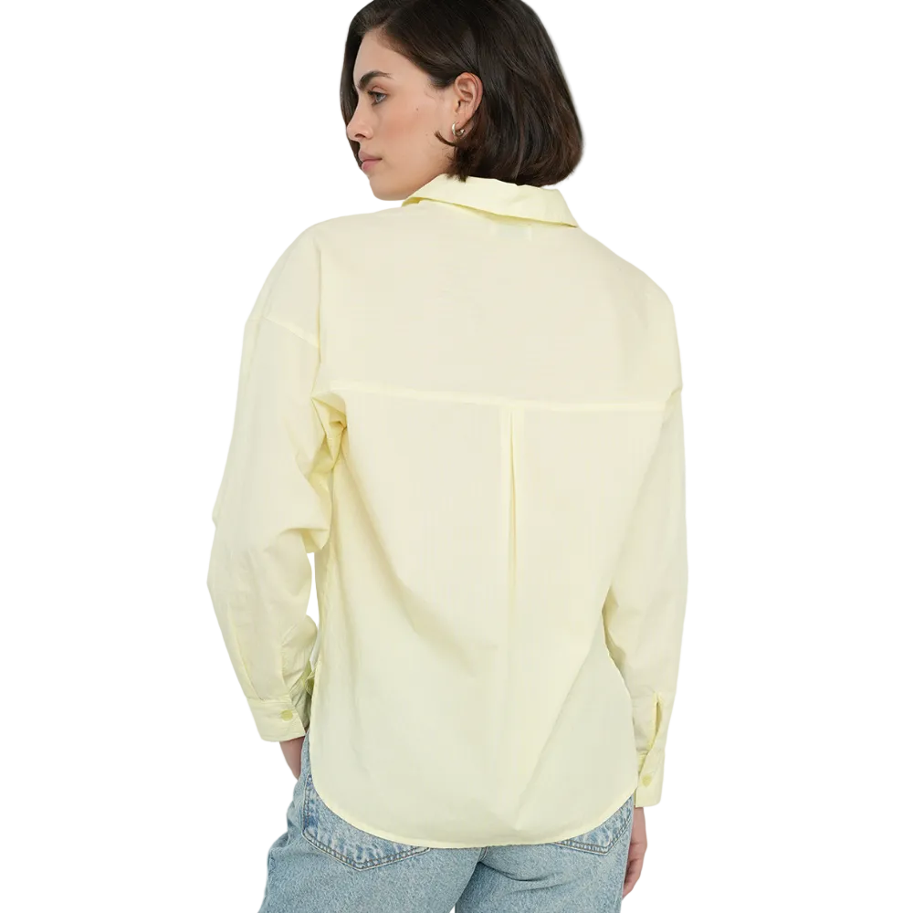 Naf Naf | Camisa Manga Larga En Algodón