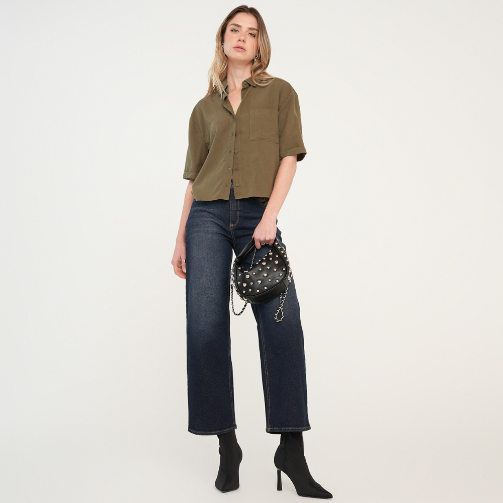 Naf Naf | Camisa Clásica Con Bolsillo